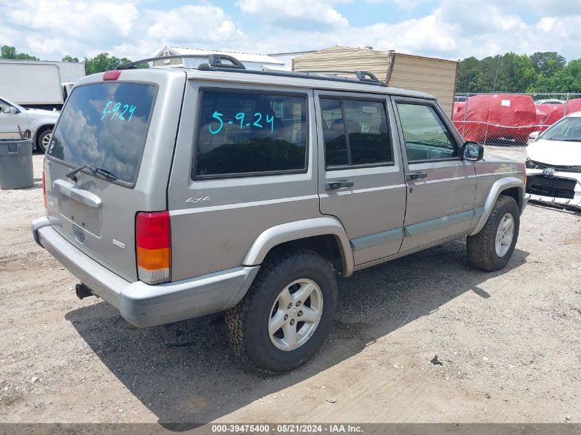 2000 Jeep Cherokee Sport VIN: 1J4FF48S3YL242789 Lot: 39475400