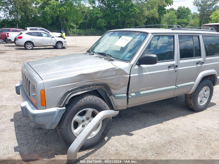 2000 Jeep Cherokee Sport VIN: 1J4FF48S3YL242789 Lot: 39475400