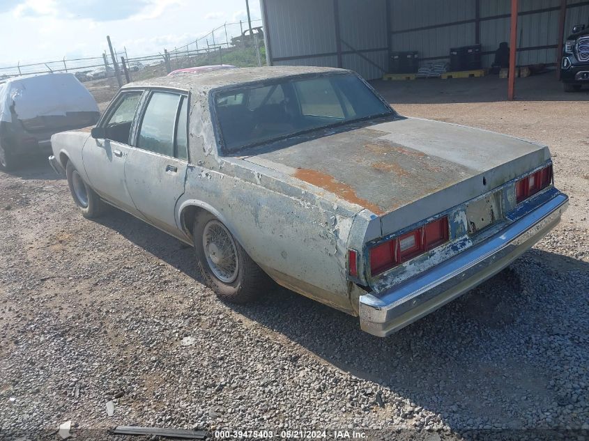 1985 Chevrolet Impala VIN: 1G1BL69H7FY113202 Lot: 39475403