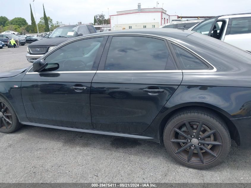 2015 Audi A4 2.0T Premium VIN: WAUEFAFL7FN005958 Lot: 39475411