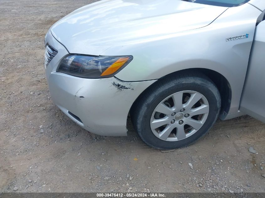 2007 Toyota Camry Hybrid VIN: JTNBB46K773044729 Lot: 39475412