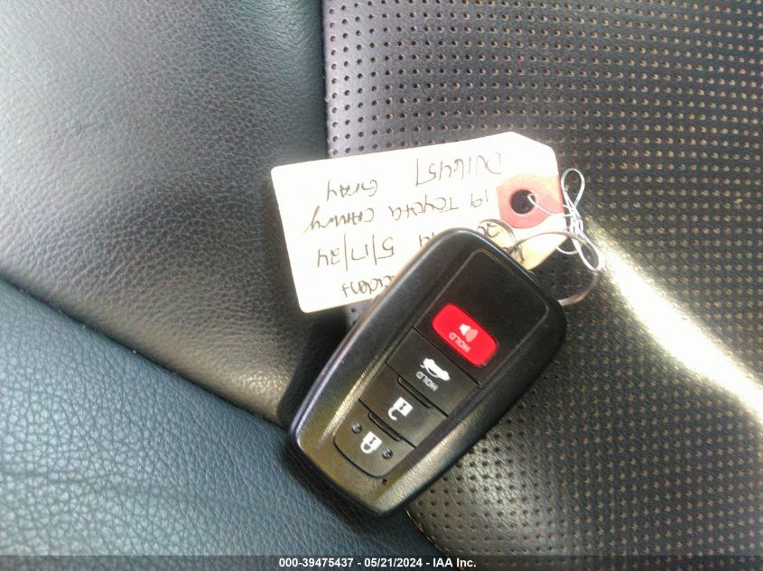 2020 Toyota Camry Xle VIN: 4T1F11AK4LU884014 Lot: 39475437