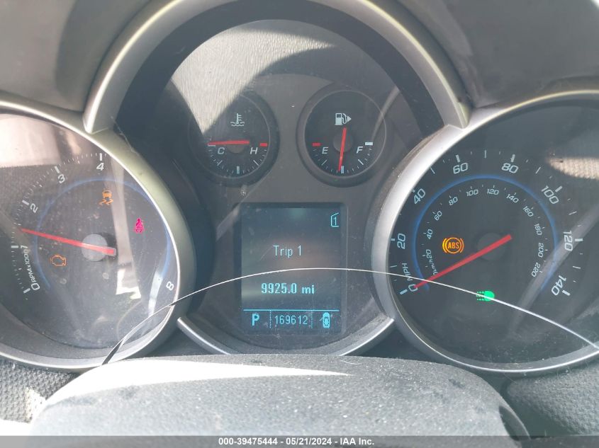 2011 Chevrolet Cruze 1Lt VIN: 1G1PF5S97B7162443 Lot: 39475444