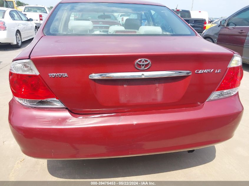 2005 Toyota Camry Le VIN: 4T1BE32K05U102355 Lot: 39475453