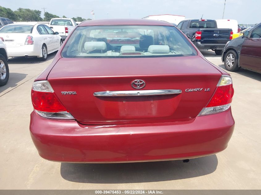 2005 Toyota Camry Le VIN: 4T1BE32K05U102355 Lot: 39475453