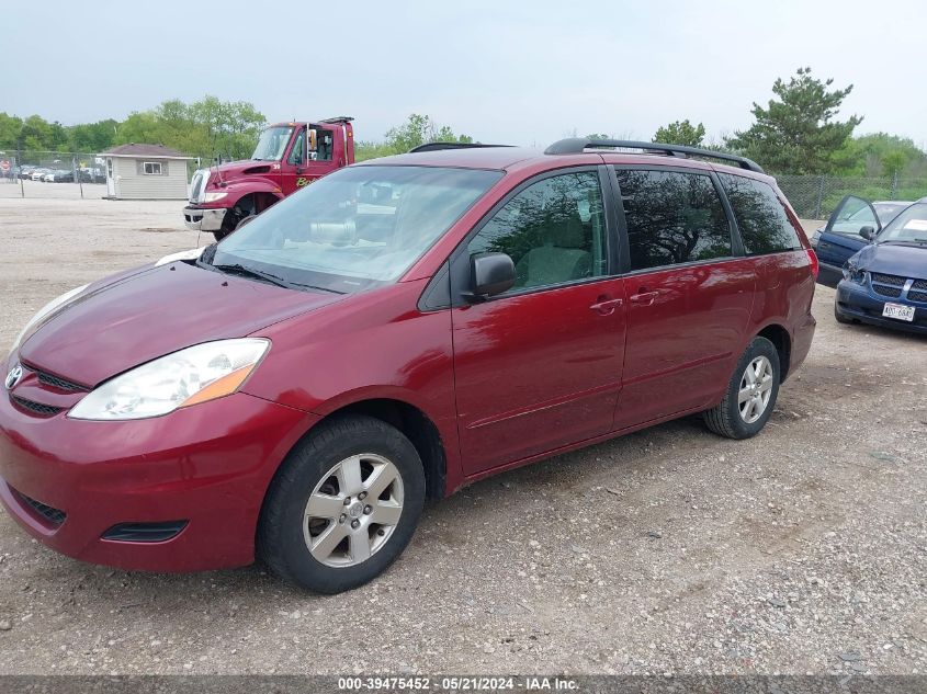 2009 Toyota Sienna Le VIN: 5TDZK23C89S228180 Lot: 39475452