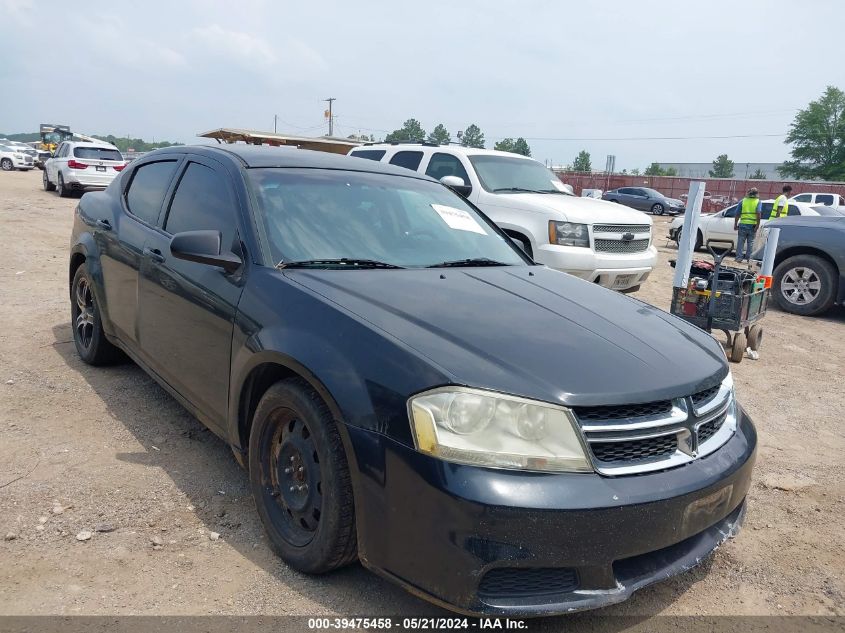 2013 Dodge Avenger Se VIN: 1C3CDZAB2DN627253 Lot: 39475458