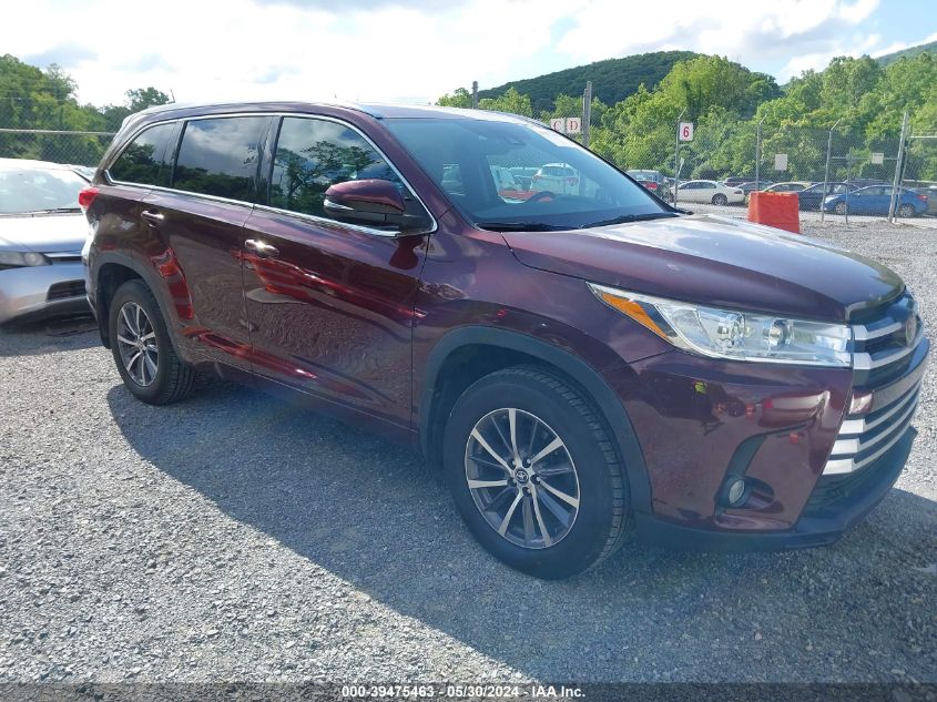 2017 Toyota Highlander Se/Xle VIN: 5TDJZRFH8HS383738 Lot: 39475463