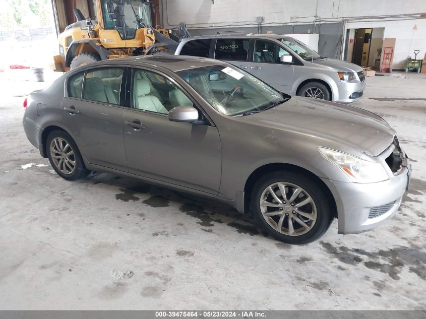 2008 Infiniti G35X VIN: JNKBV61F88M259631 Lot: 39475464