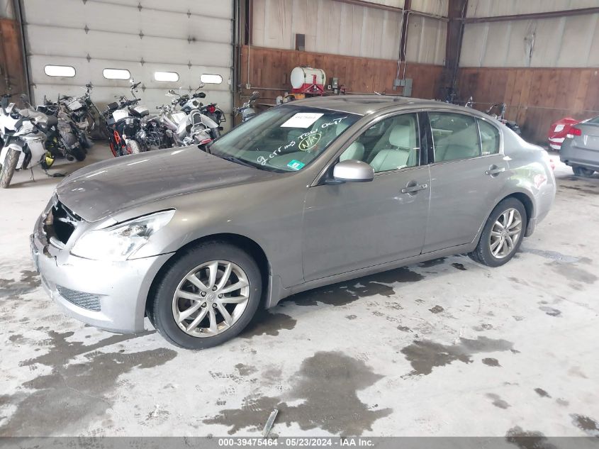 2008 Infiniti G35X VIN: JNKBV61F88M259631 Lot: 39475464