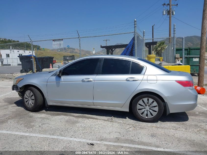 2009 Honda Accord 2.4 Lx VIN: 1HGCP26399A092871 Lot: 39475470