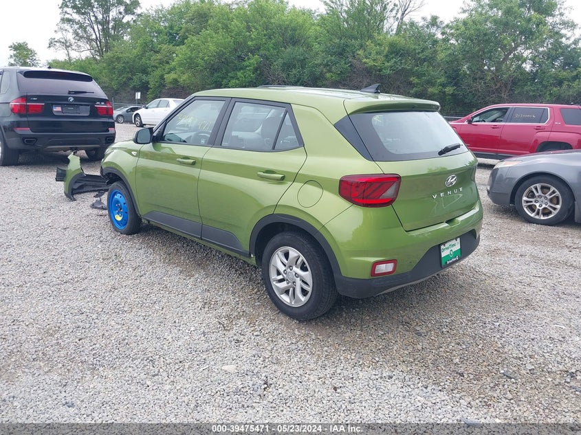 2021 Hyundai Venue Se VIN: KMHRB8A38MU069537 Lot: 39475471