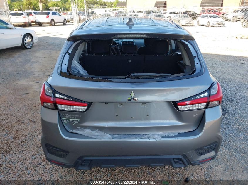 2020 Mitsubishi Outlander Sport 2.0 Se VIN: JA4AP4AU7LU016244 Lot: 39475477