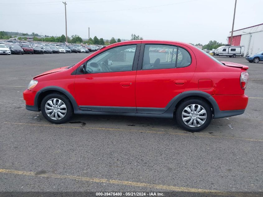 2000 Toyota Echo VIN: JTDBT1238Y0058026 Lot: 39475480