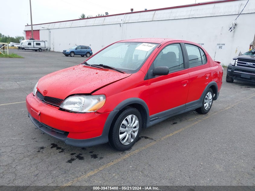 2000 Toyota Echo VIN: JTDBT1238Y0058026 Lot: 39475480