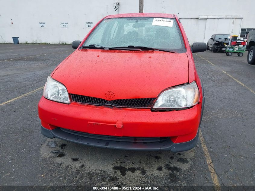 2000 Toyota Echo VIN: JTDBT1238Y0058026 Lot: 39475480