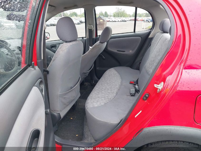 2000 Toyota Echo VIN: JTDBT1238Y0058026 Lot: 39475480