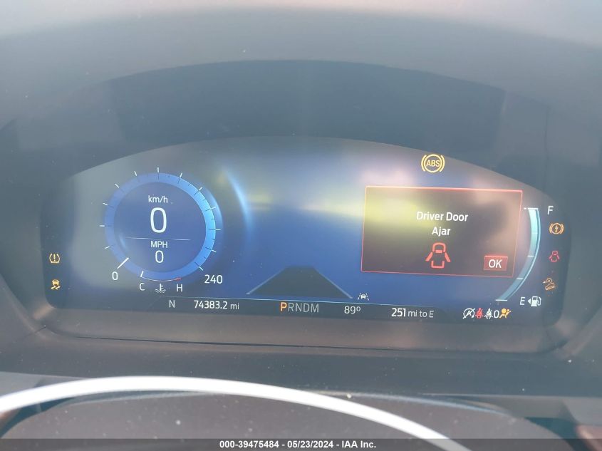 2021 Ford Explorer King Ranch VIN: 1FM5K8LC9MGC40077 Lot: 39475484