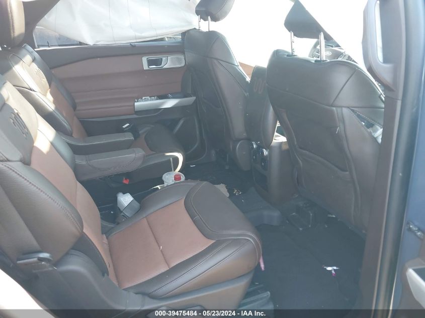 2021 Ford Explorer King Ranch VIN: 1FM5K8LC9MGC40077 Lot: 39475484