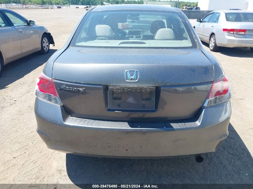 2009 Honda Accord 2.4 Lx VIN: 1HGCP26339A088203 Lot: 39475490