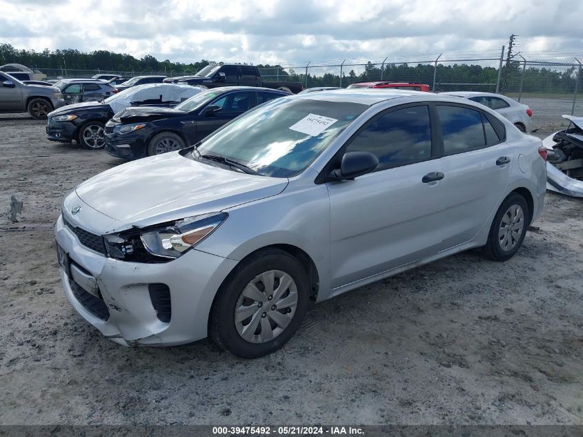 2018 Kia Rio Lx VIN: 3KPA24ABXJE066554 Lot: 39475492