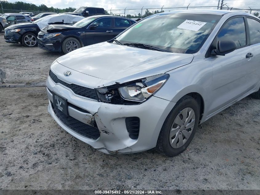 2018 Kia Rio Lx VIN: 3KPA24ABXJE066554 Lot: 39475492