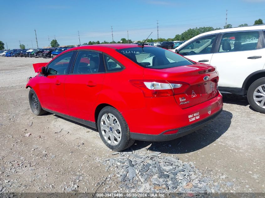 2012 Ford Focus Se VIN: 1FAHP3F24CL361166 Lot: 39475496