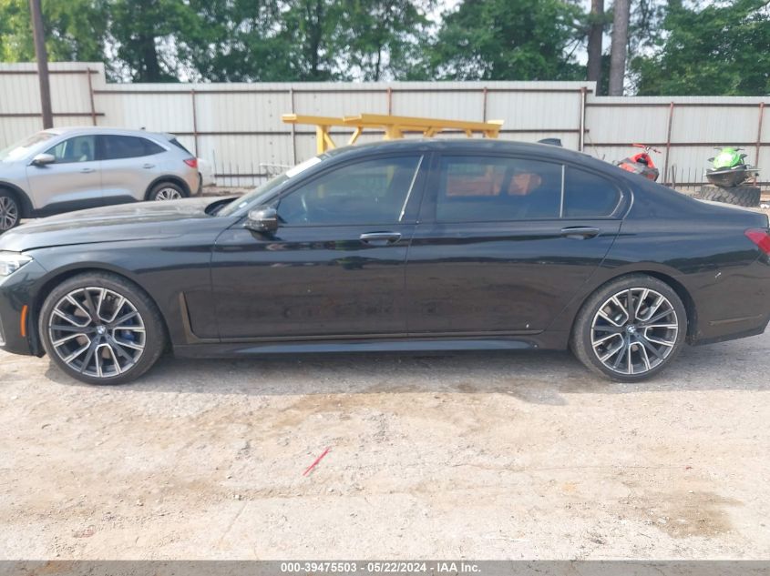 2020 BMW 750I xDrive VIN: WBA7U2C02LGM27084 Lot: 39475503