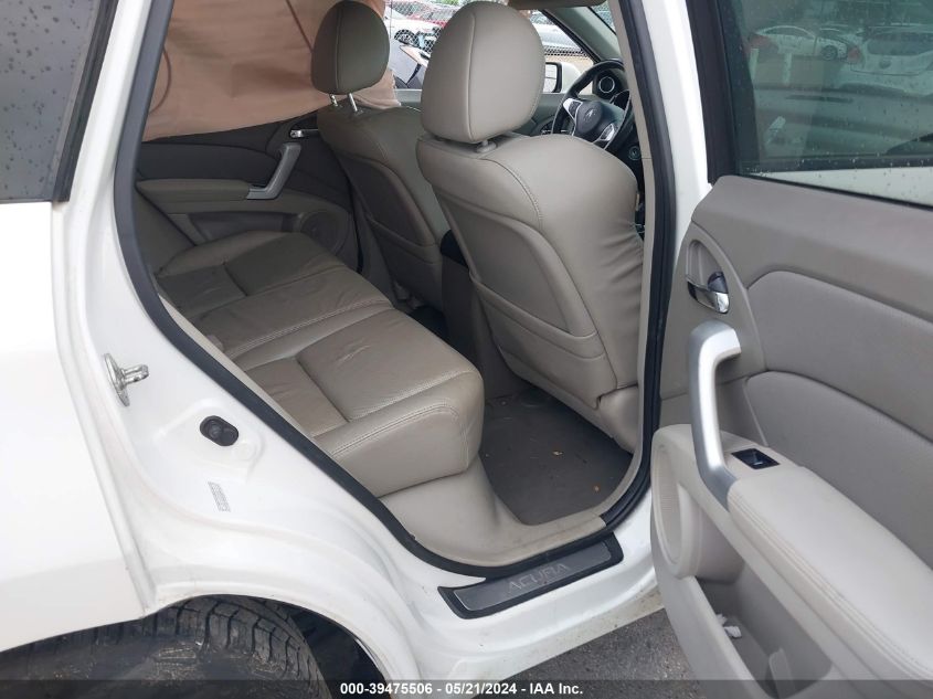 2007 Acura Rdx VIN: 5J8TB18527A021743 Lot: 39475506