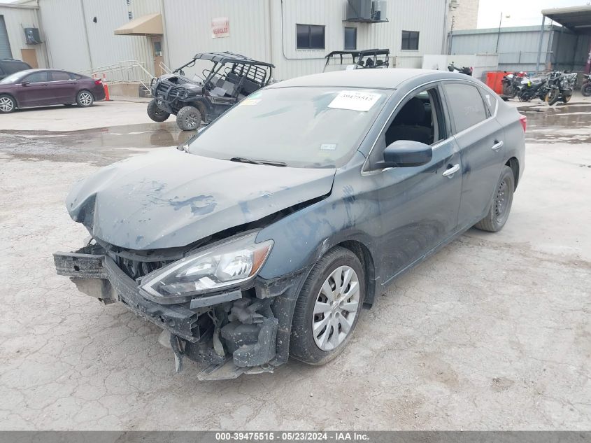 2016 Nissan Sentra Sv VIN: 3N1AB7AP8GY257736 Lot: 39475515