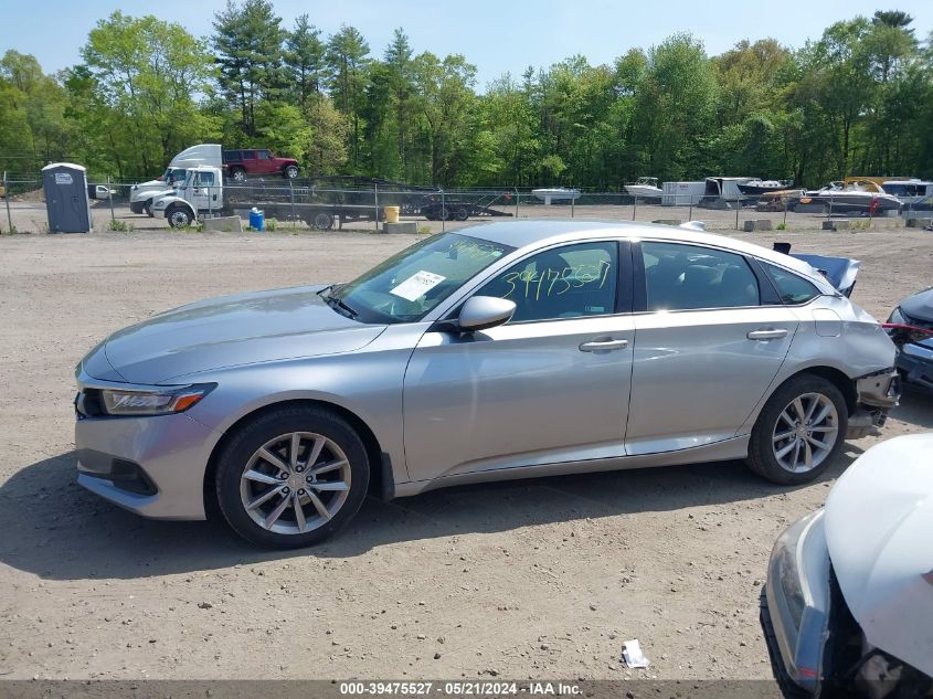 2022 Honda Accord Lx VIN: 1HGCV1F15NA013043 Lot: 39475527