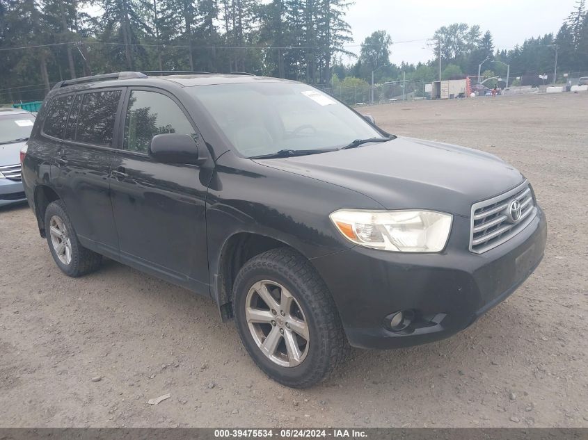 2008 Toyota Highlander V6 Sr5 VIN: JTEES44A482099525 Lot: 39475534