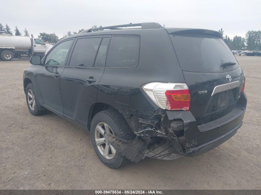 2008 Toyota Highlander V6 Sr5 VIN: JTEES44A482099525 Lot: 39475534