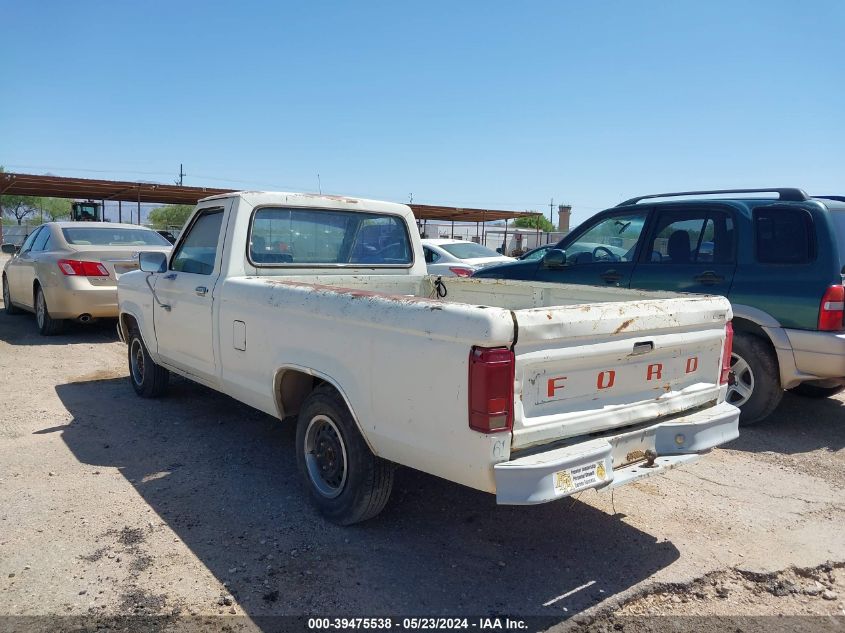 1985 Ford Ranger VIN: 1FTBR10S9FUB71112 Lot: 39475538