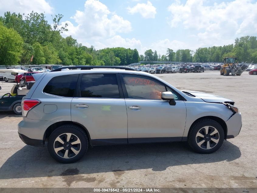 2018 Subaru Forester 2.5I Limited VIN: JF2SJAJC1JH582263 Lot: 39475542