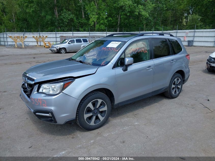 2018 Subaru Forester 2.5I Limited VIN: JF2SJAJC1JH582263 Lot: 39475542