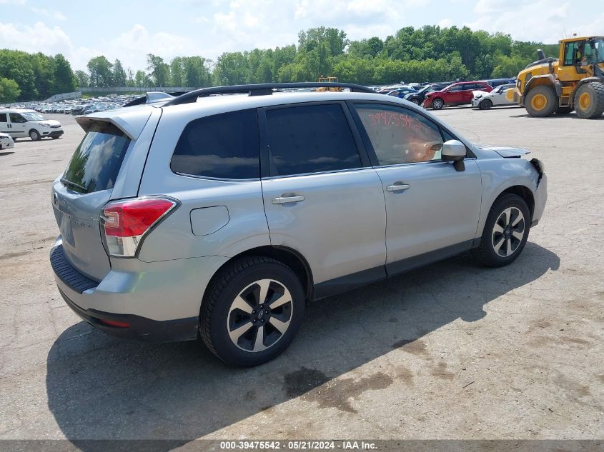 2018 SUBARU FORESTER 2.5I LIMITED - JF2SJAJC1JH582263
