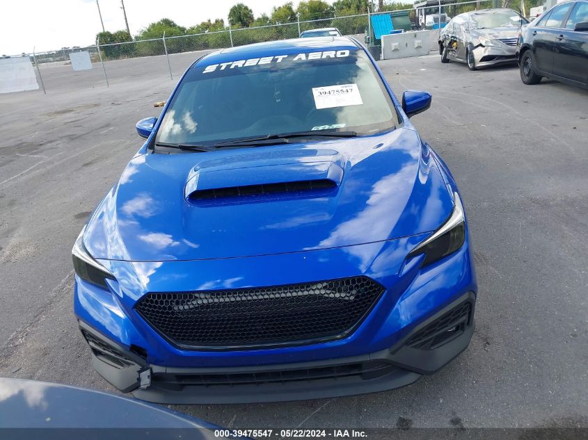 2022 Subaru Wrx Premium VIN: JF1VBAF6XN9007063 Lot: 39475547