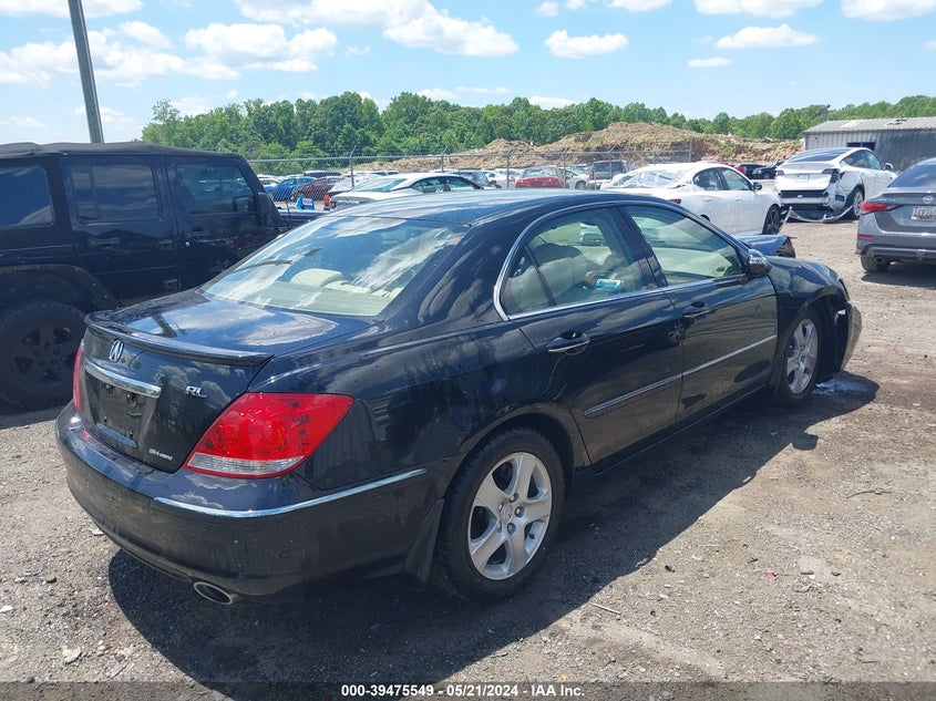2008 Acura Rl 3.5 VIN: JH4KB16678C003023 Lot: 39475549
