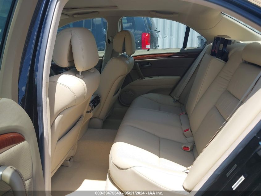 2008 Acura Rl 3.5 VIN: JH4KB16678C003023 Lot: 39475549