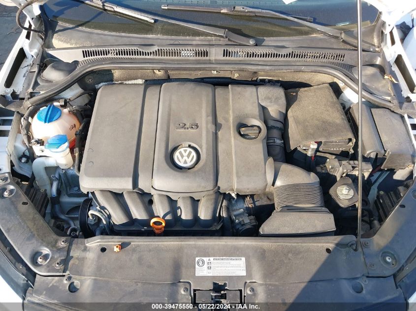 2011 Volkswagen Jetta 2.5L Sel VIN: 3VWLZ7AJ5BM392408 Lot: 39475550