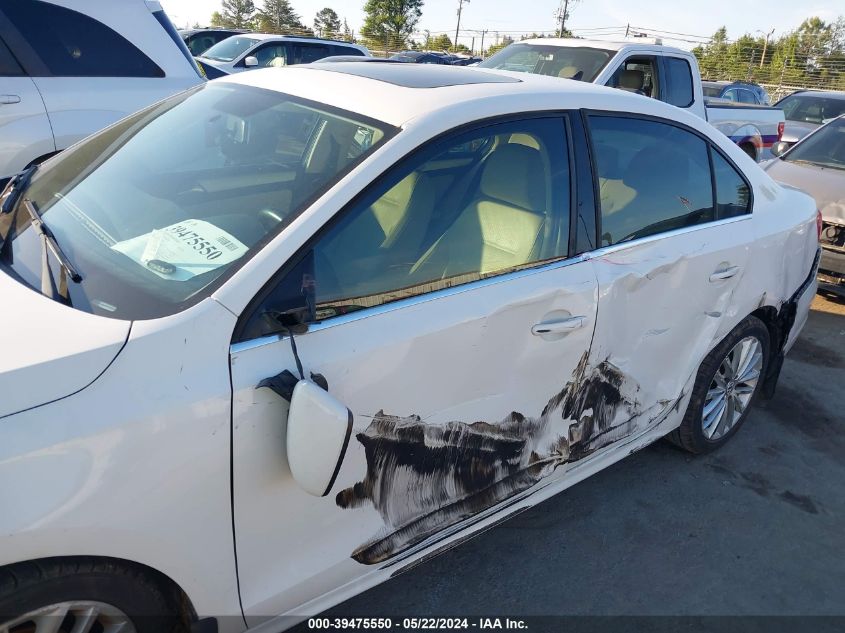 2011 Volkswagen Jetta 2.5L Sel VIN: 3VWLZ7AJ5BM392408 Lot: 39475550