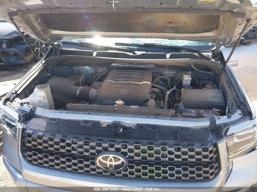 2021 Toyota Tundra Platinum VIN: 5TFAY5F15MX977674 Lot: 39475551