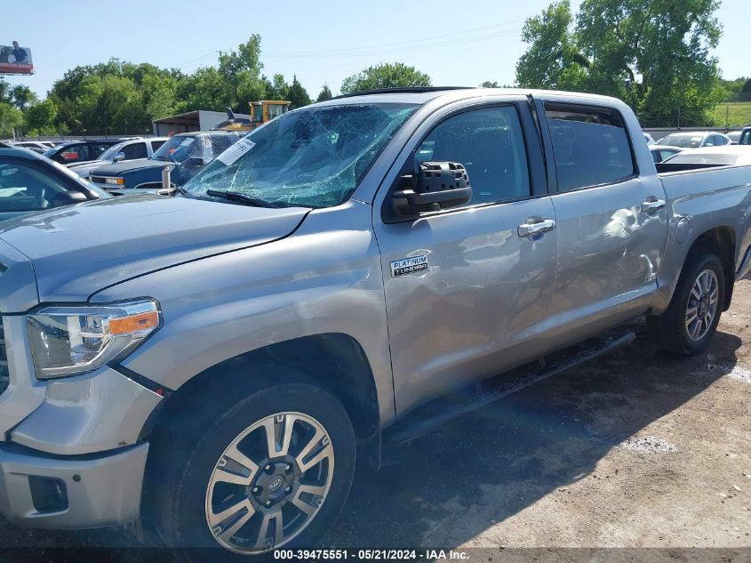 2021 Toyota Tundra Platinum VIN: 5TFAY5F15MX977674 Lot: 39475551