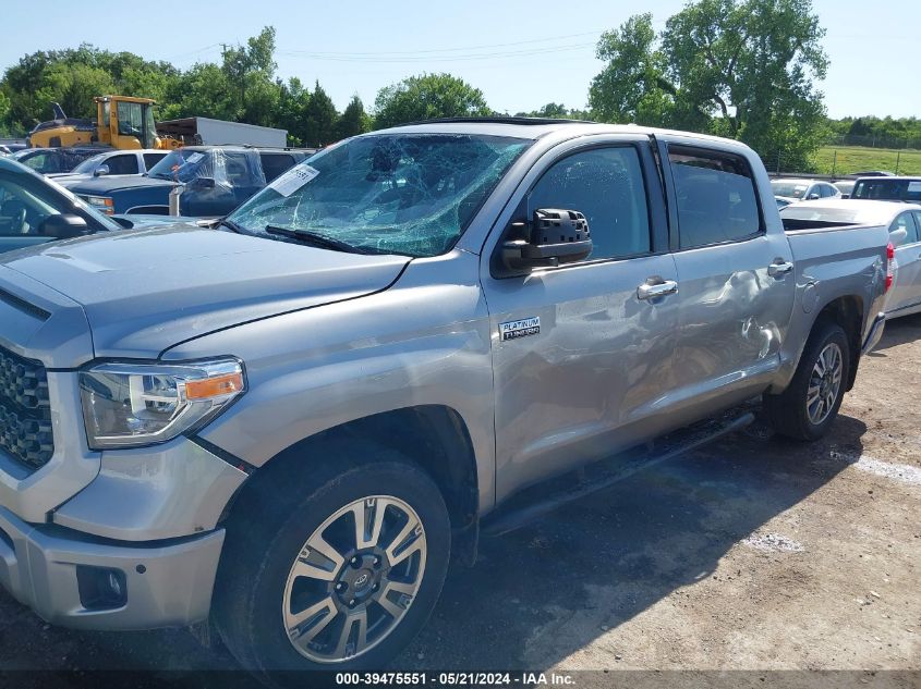 2021 Toyota Tundra Platinum VIN: 5TFAY5F15MX977674 Lot: 39475551