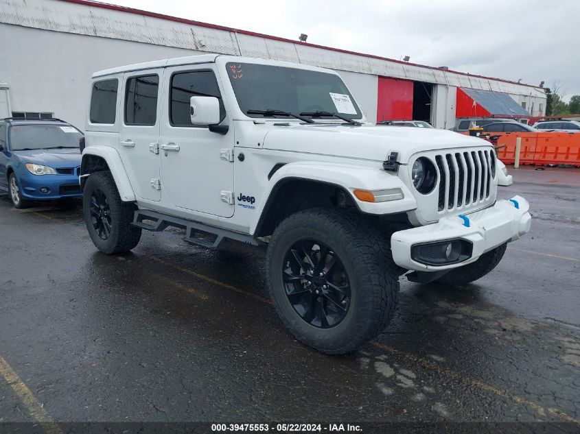 2021 Jeep Wrangler 4Xe Unlimited High Altitude 4X4 VIN: 1C4JJXP62MW643294 Lot: 39475553