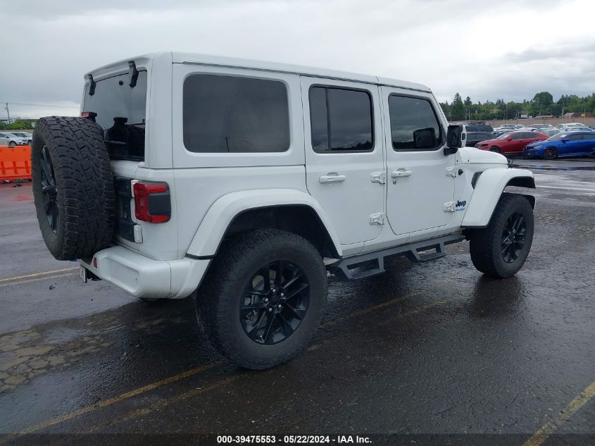 2021 Jeep Wrangler 4Xe Unlimited High Altitude 4X4 VIN: 1C4JJXP62MW643294 Lot: 39475553