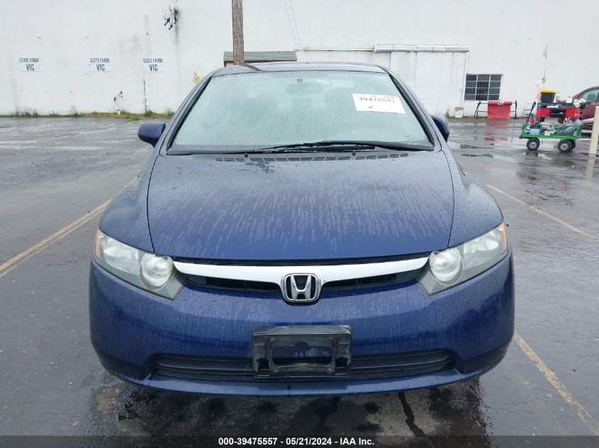 2007 Honda Civic Lx VIN: 1HGFA16547L127022 Lot: 39475557