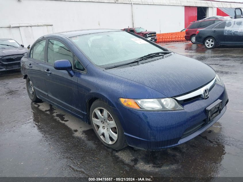 2007 Honda Civic Lx VIN: 1HGFA16547L127022 Lot: 39475557