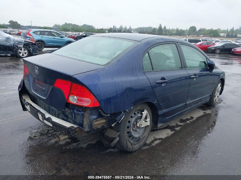 2007 Honda Civic Lx VIN: 1HGFA16547L127022 Lot: 39475557